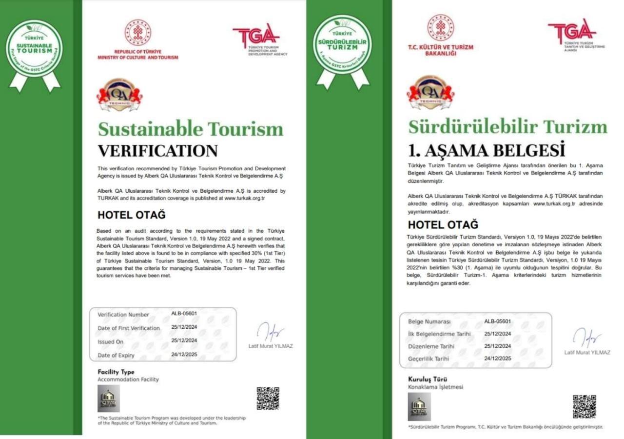 Hotel Otag Estambul Exterior foto